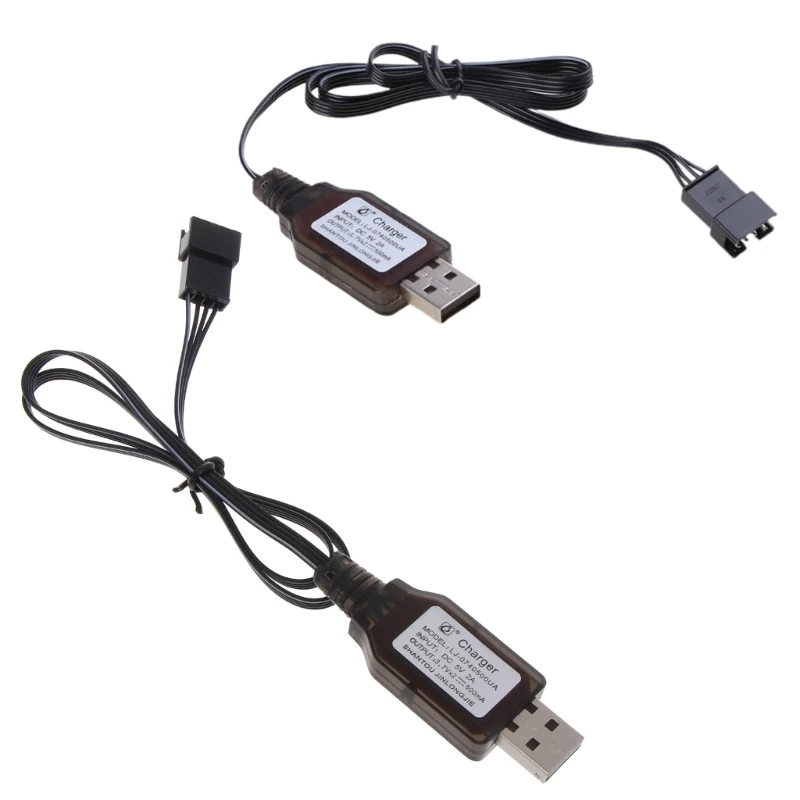 7.4V Battery SM-4P USB Cable Powerful Boat Speedboat Spare Parts for E561-001 Accessories P9JD