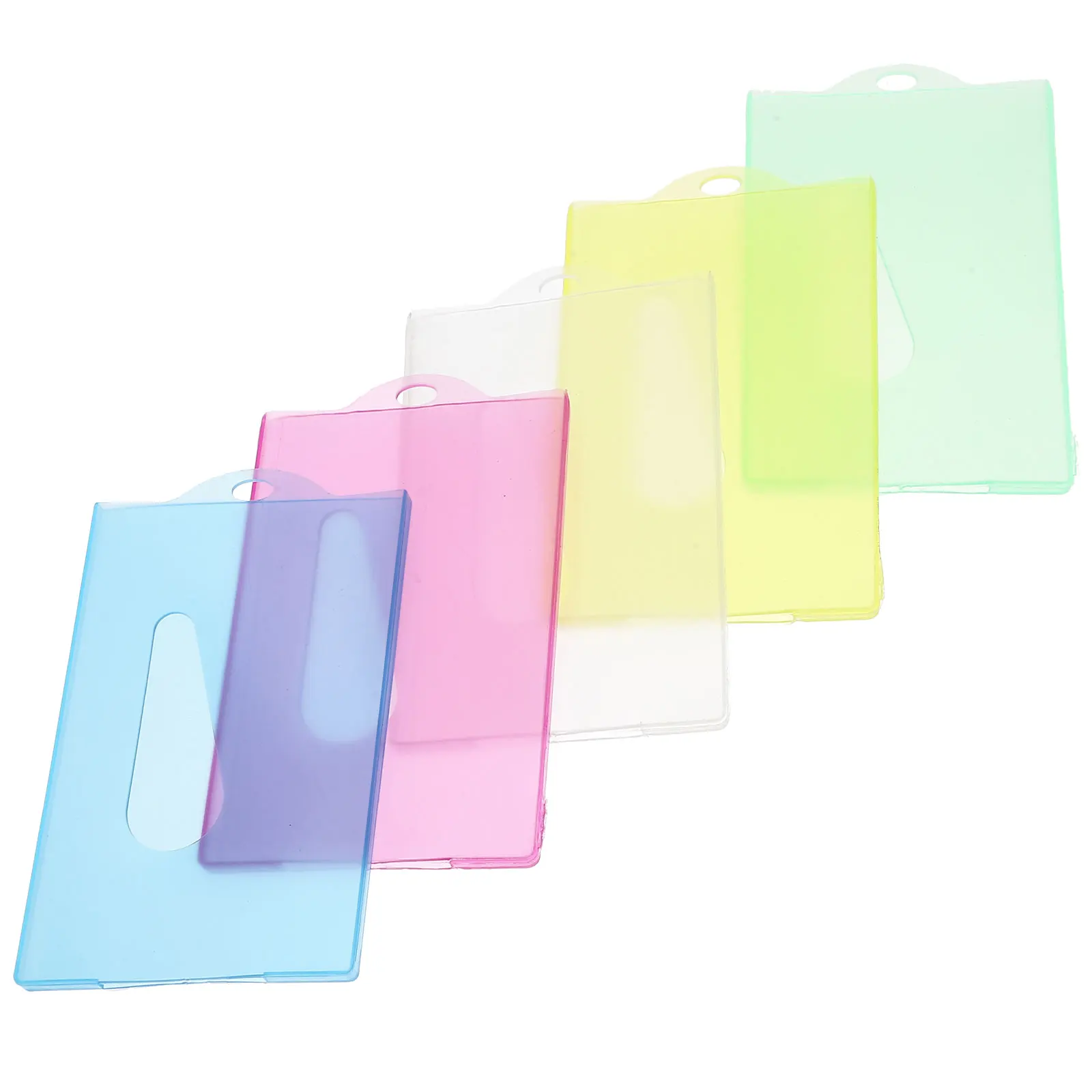 

Candy Color Card Set Protector Sleeves Cards Holder Clear Id Protective Cover Holders Protectors