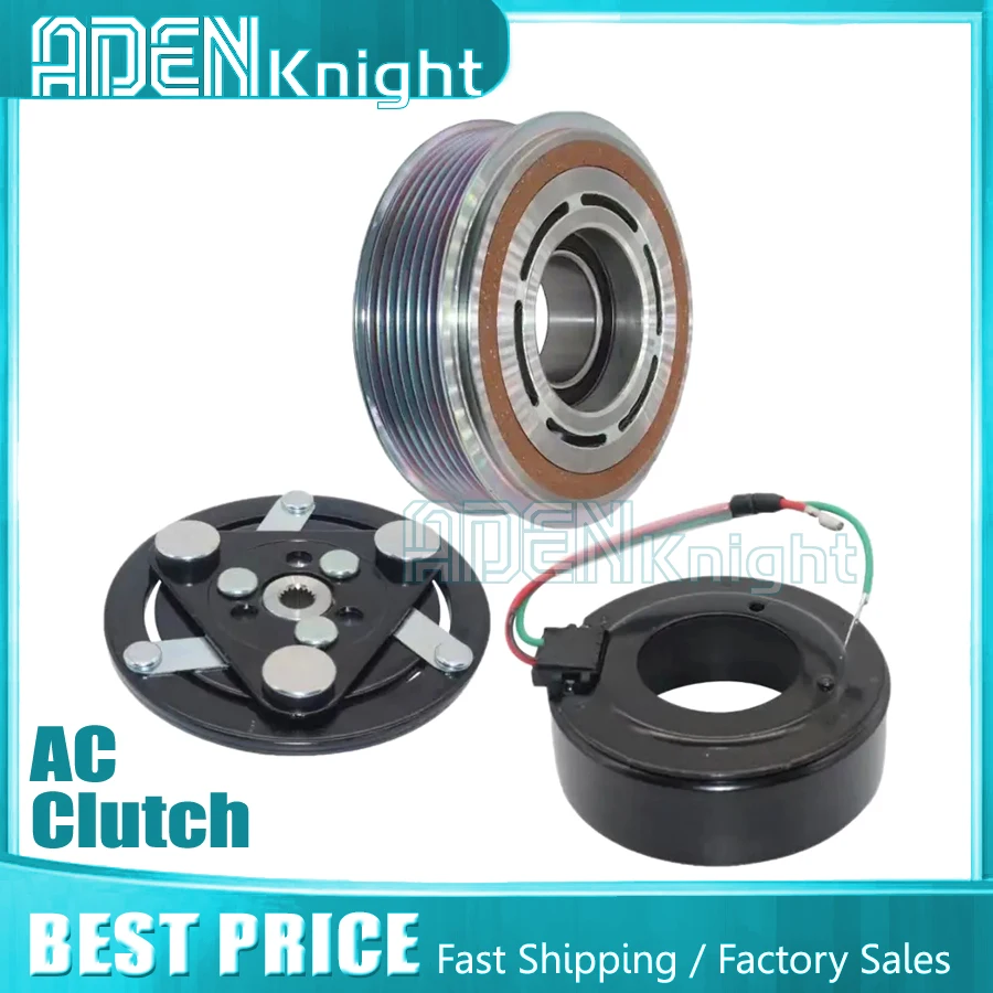 AC Air Conditoning Compressor Magnetic Clutch For HONDA ACCORD VIII CU Estate 2.0 38810R60W01 38810-R60-W01 SANDEN B3761