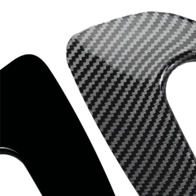 

Car Rear Bumper Splitter Spoiler Rear Fog Lamp Spoiler Cover Trim For Mazda Miata MX-5 ND 2016+ Carbon Fiber-A08Q