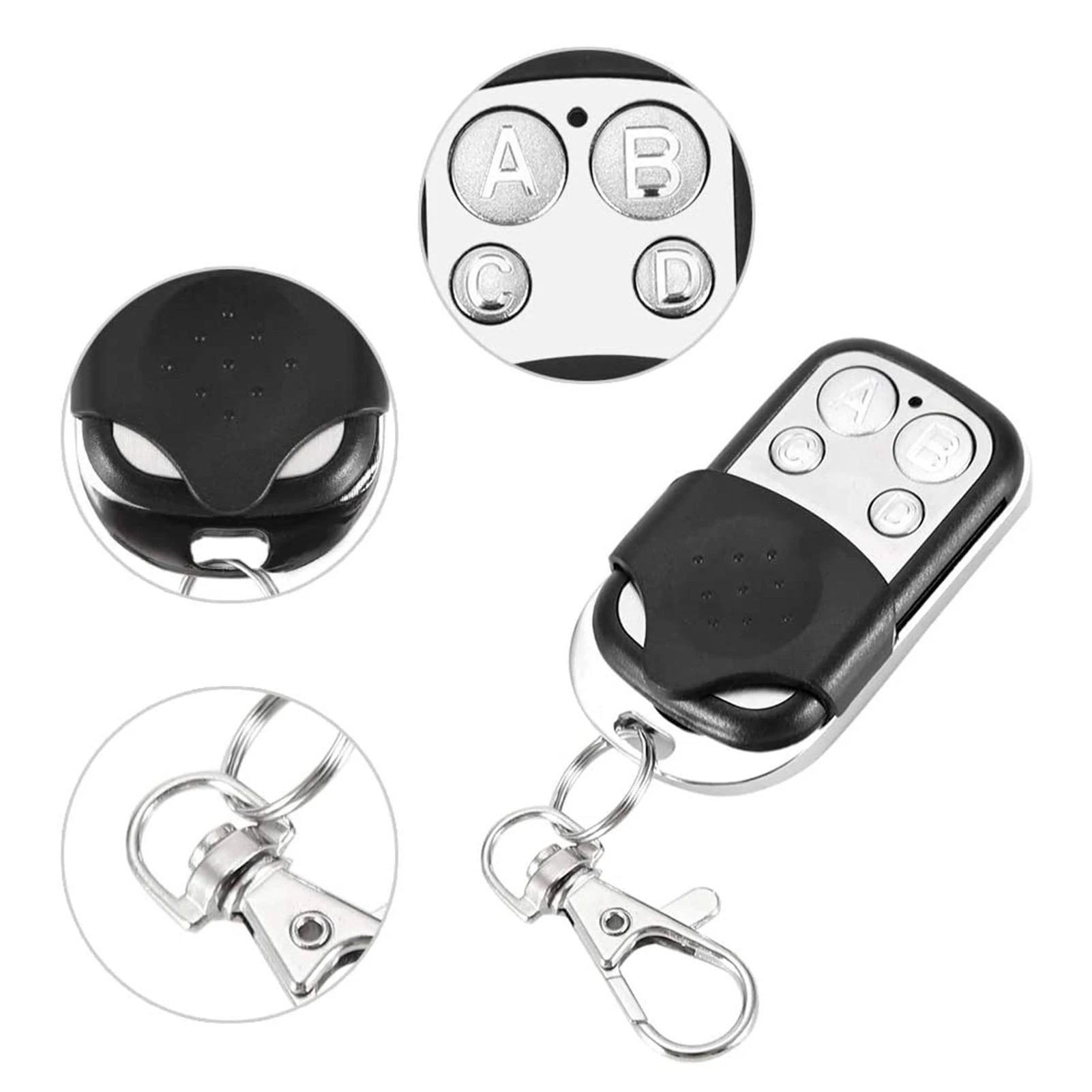 Electric Cloning  Gate Garage Door Opener Remote Control Fobs 433MHz Replacement Key Fob Remote Key 433MHz