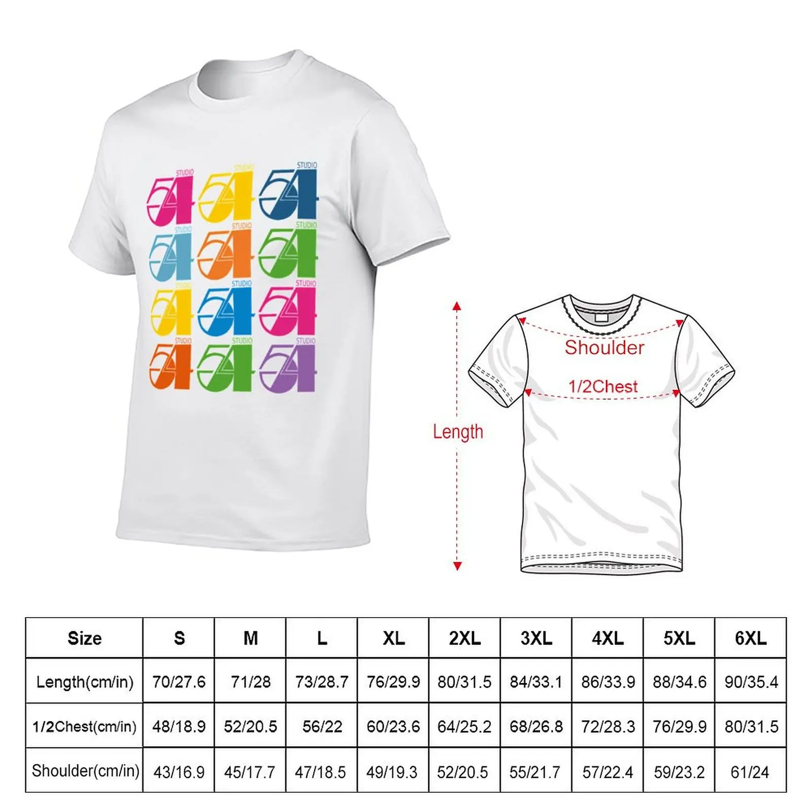 54 ديسكو نادي الحياة الليلية موسيقى جديدة حفلة يورك 54 تي شيرت تي شيرت للرجل جرافيك تي شيرت #5