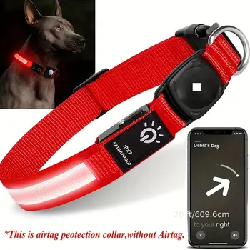 10 best sales Air tag dog collar - №5