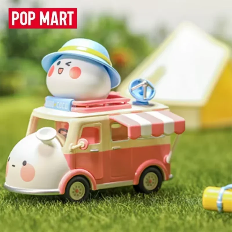 

POP MART BOBO COCO Go Comping Series Blind Box Toys Mystery Box Mistery Caixa Фигурка Подлинная оригинальная коробка-сюрприз