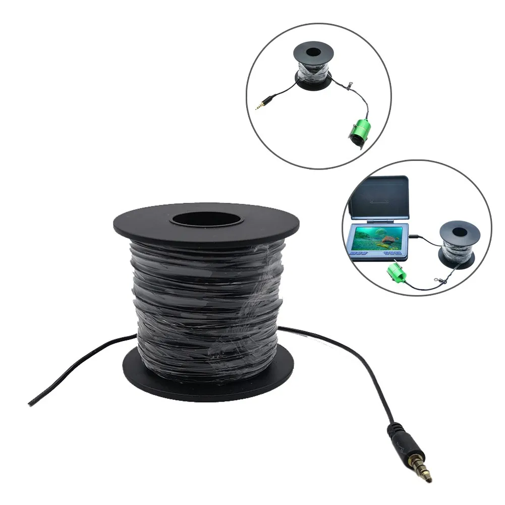 Enhanced Connectivity for Underwater Cameras 20m Fishing Camera Cable Secure Data Transmission Line 154lb Load Capacity (70kg)