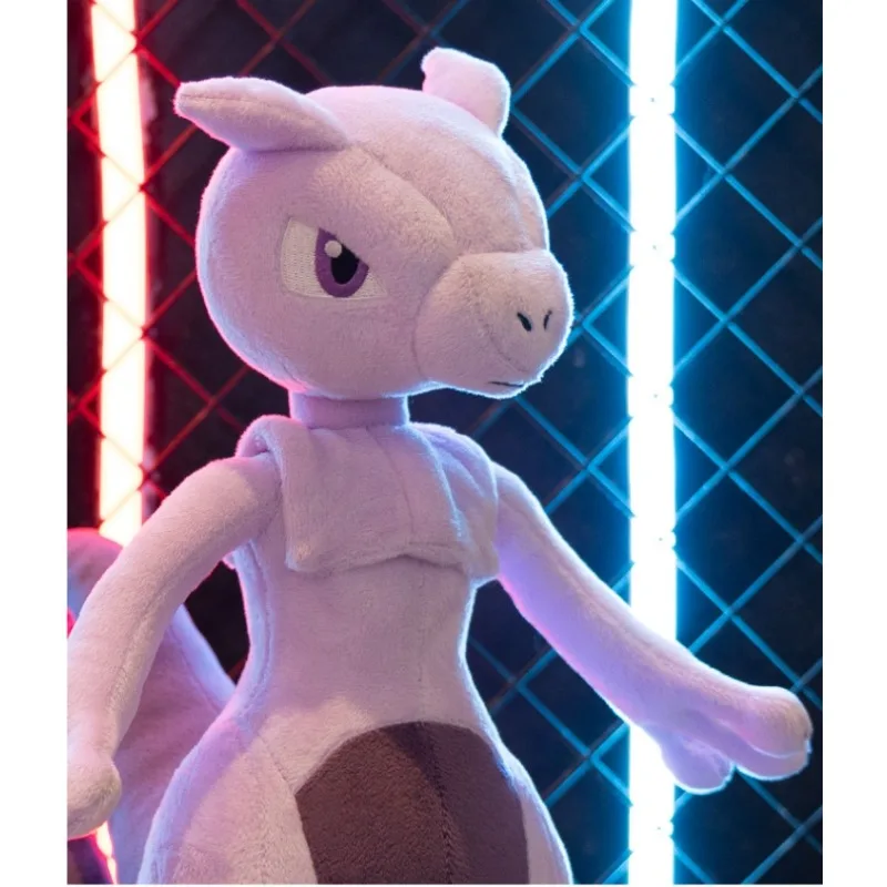 32Cm Pokemon Mewtwo Knuffel Schattig Cartoon Zacht Kussen Kawaii Dierenkamer Decor Collectie Kinderen Verjaardagscadeaus