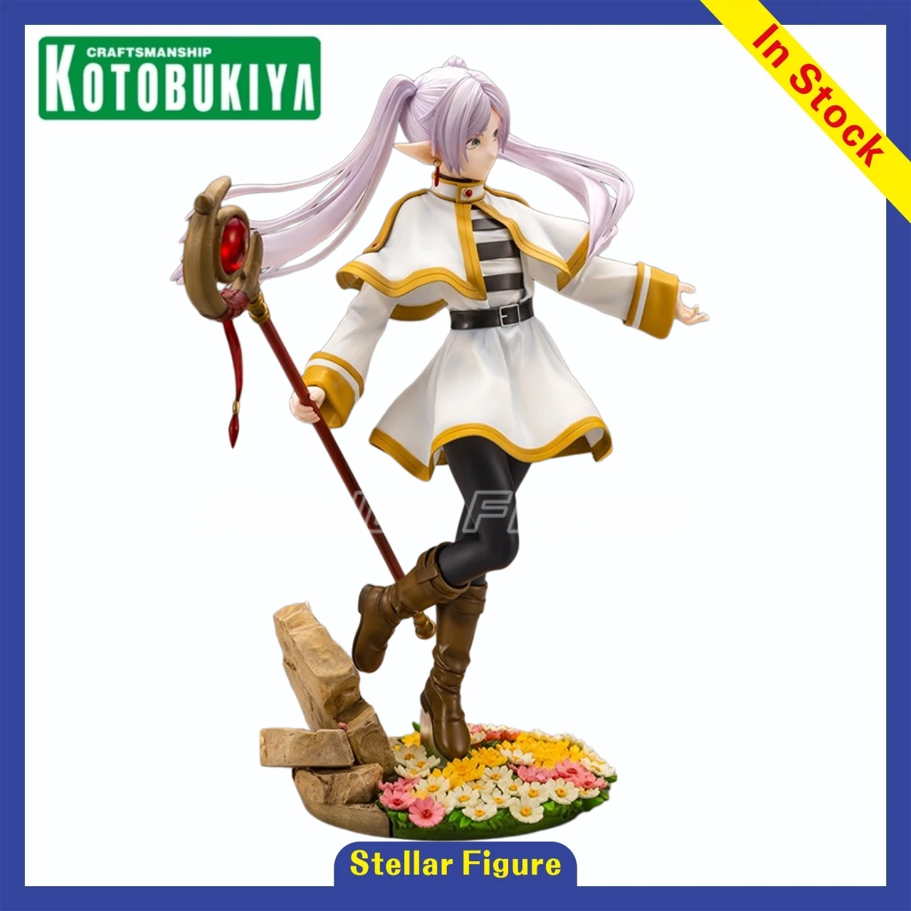 【SF】สินค้าพร้อมส่ง ของแท้จาก Kotobukiya ฟรีเรน บีออนด์ เจอร์นีย์ เอส เอนด์ ฟรีเรน ฟิกเกอร์ขนาด 1/7 ของสะสมจากอนิเมะ ของขวัญ