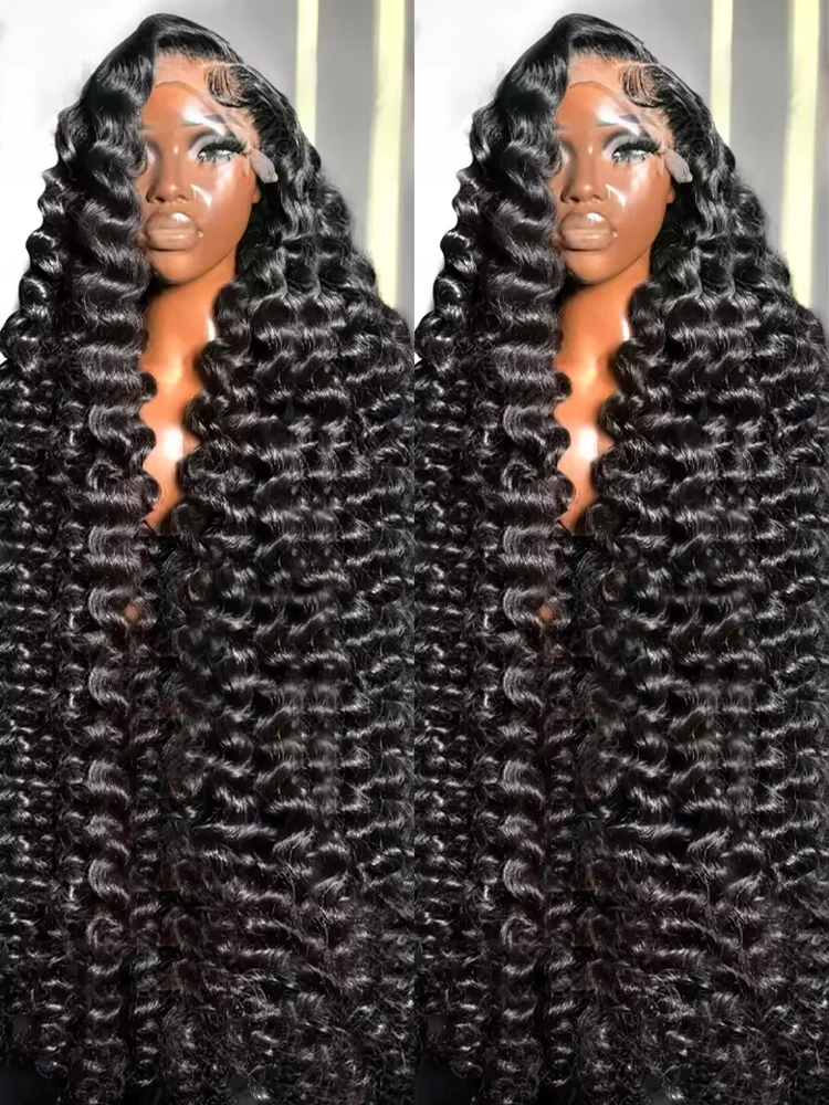 

Natural Wave 13x6 Lace Frontal Human Hair Wig Brazilian 40 46 Inches Loose Deep Wave 13x4 Transparent Lace Frontal Wig For Women