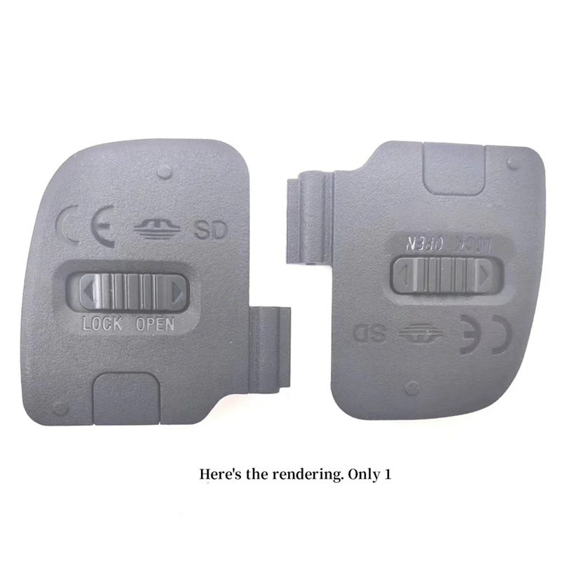 1 قطعة غطاء البطارية الجديد غطاء الباب غطاء حالة الكاميرا البلاستيك الأسود لسوني A6100 A6300 A6400