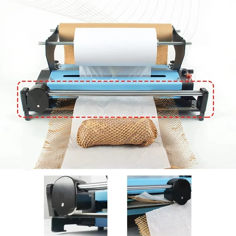 PaperEZ Wrap Automatic Honeycomb Paper Machine 25m/min 17.5kg Desktop Dispenser No Tape Needed Eco-Friendly Packaging - view 4
