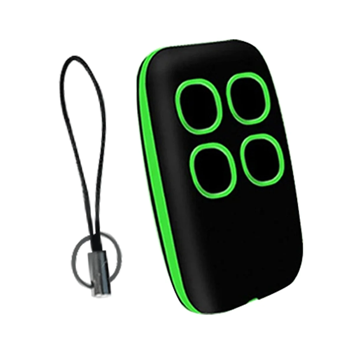 250-913MHz Garage Remote Control Duplicator Multifrequency Wireless Copy Remote Control Universal Door Opener Green