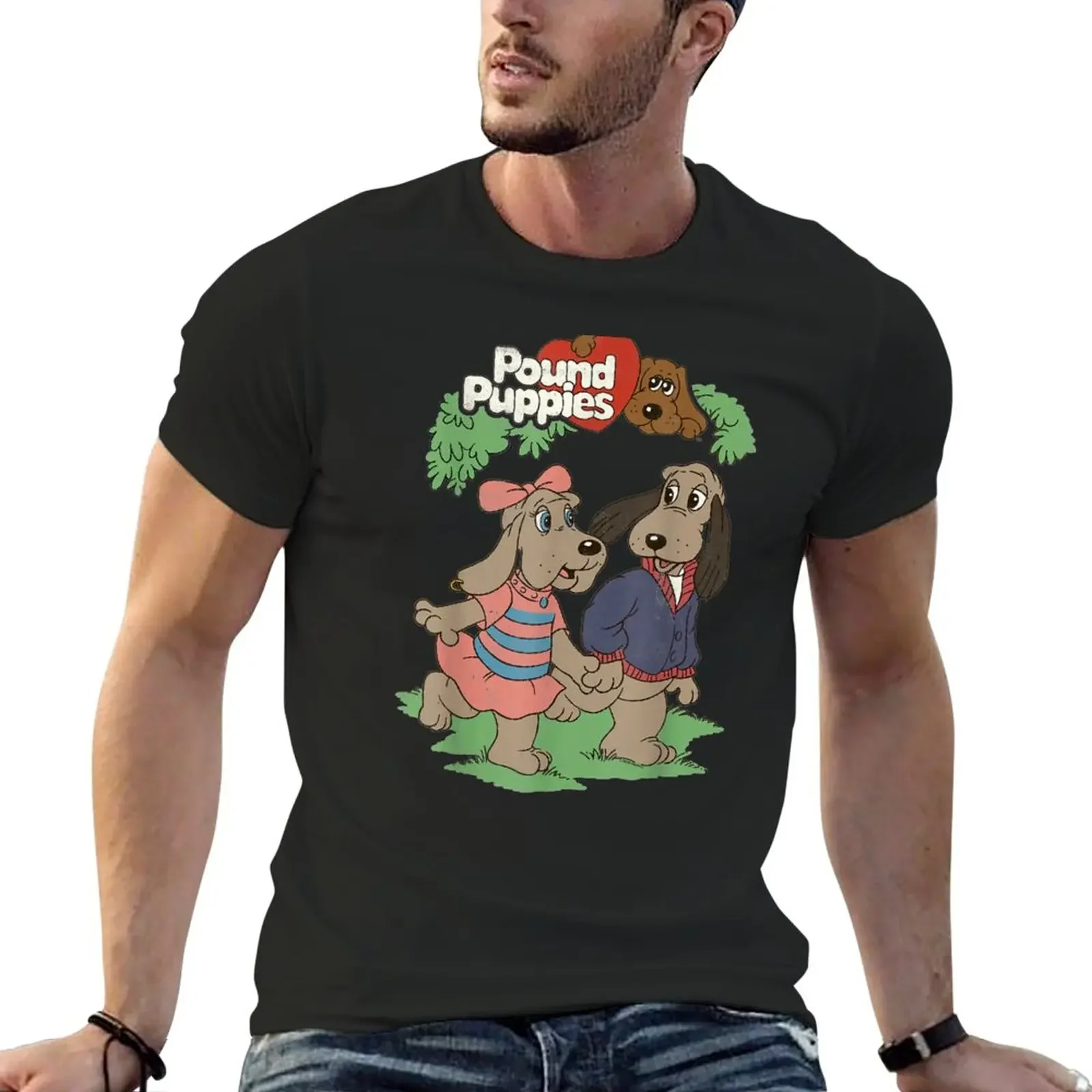 Pound Puppies T-Shirt aesthetic clothes summer tops mens t shirts pack