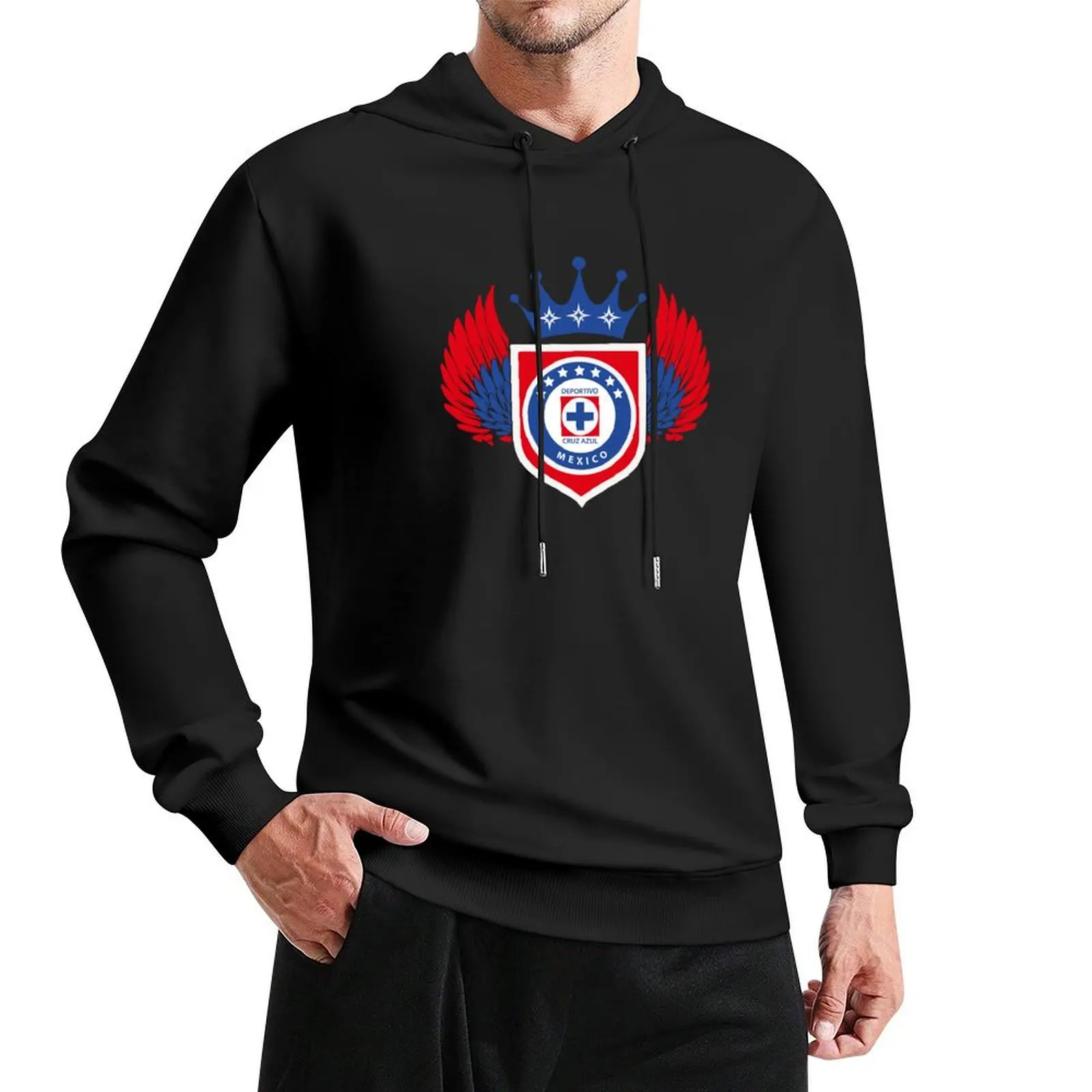 Shield Cruz Azul Pullover Hoodie autumn new products mens clothes men's sweat-shirt set men clothes hoodie streetwear