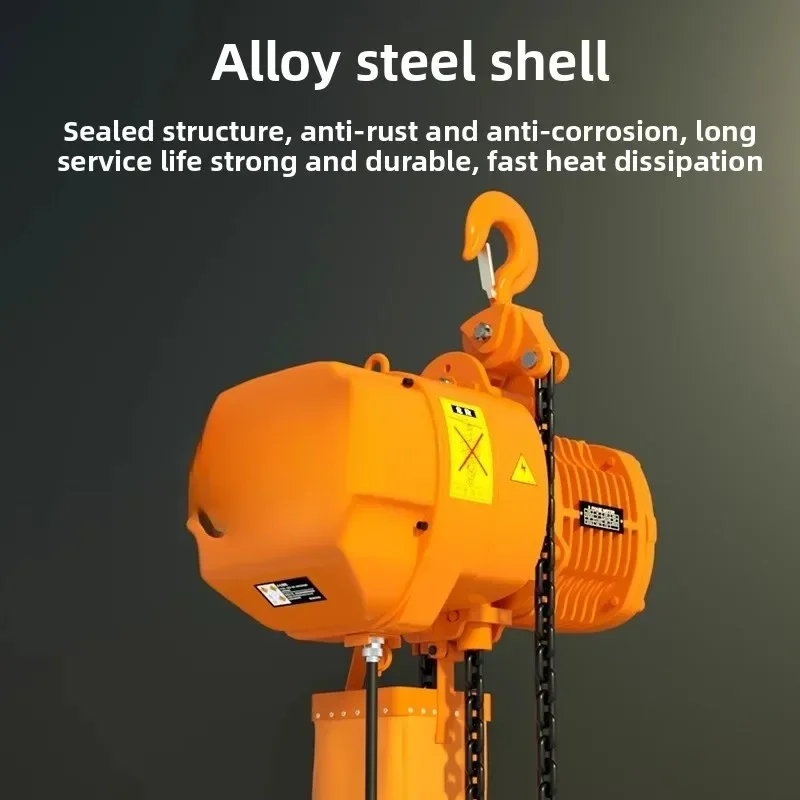 380V crane Alloy steel lift crane Chain electric hoist 1 ton 2 tons 3 tons 5 tons