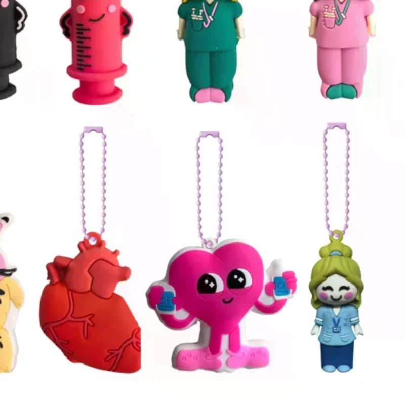 Syringe-Shaped Ampoule Bottle Opener Keychain for Nurses And Doctors Medication Vial Breaker Tool