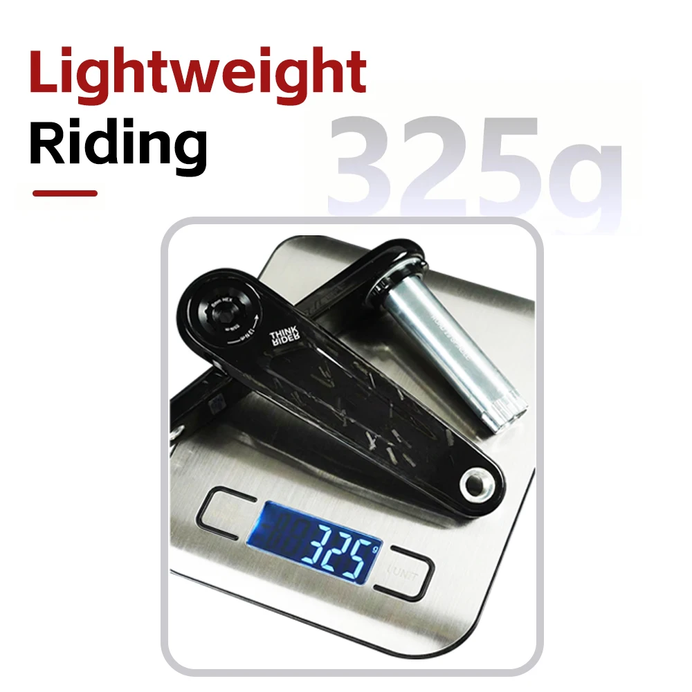 THINKRIDER PP5 Bicycle Crank Power Meter Carbon Fiber Crankset