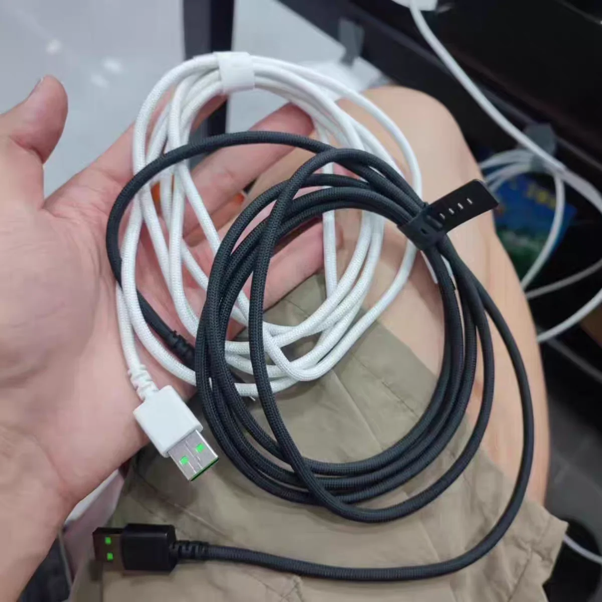 1 Piece Original Mouse Data Cable Charging Wire Line For Razer Deathader V4 PRO / Viper V4 PRO