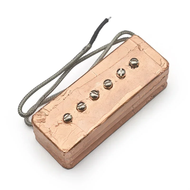 1Set Alnico 5 Magnet P90 Style Pickup Dual Coil Pickup Noiseless Humbucker 6K/9K for Elecgtric Guitar