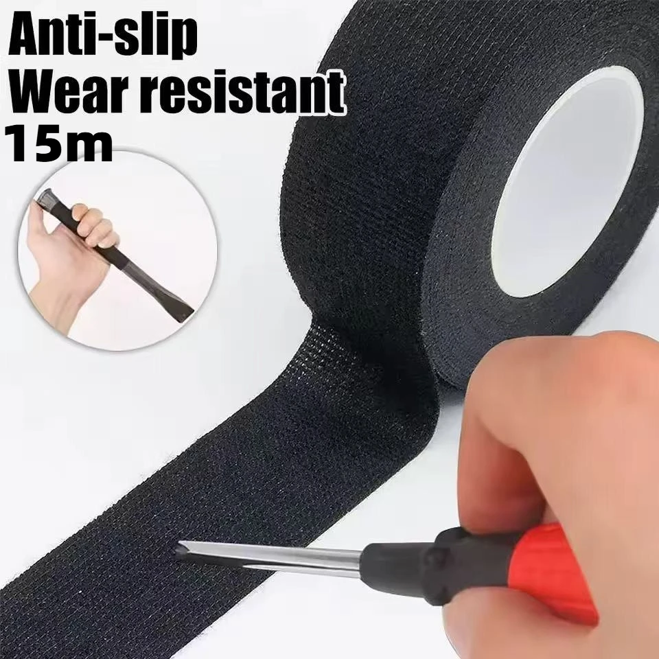 High Temperature Wire Harness Cloth Tape Automotive Cable Loom Heatproof Fabric Adhesive Tape for Engine Electrical Insulation