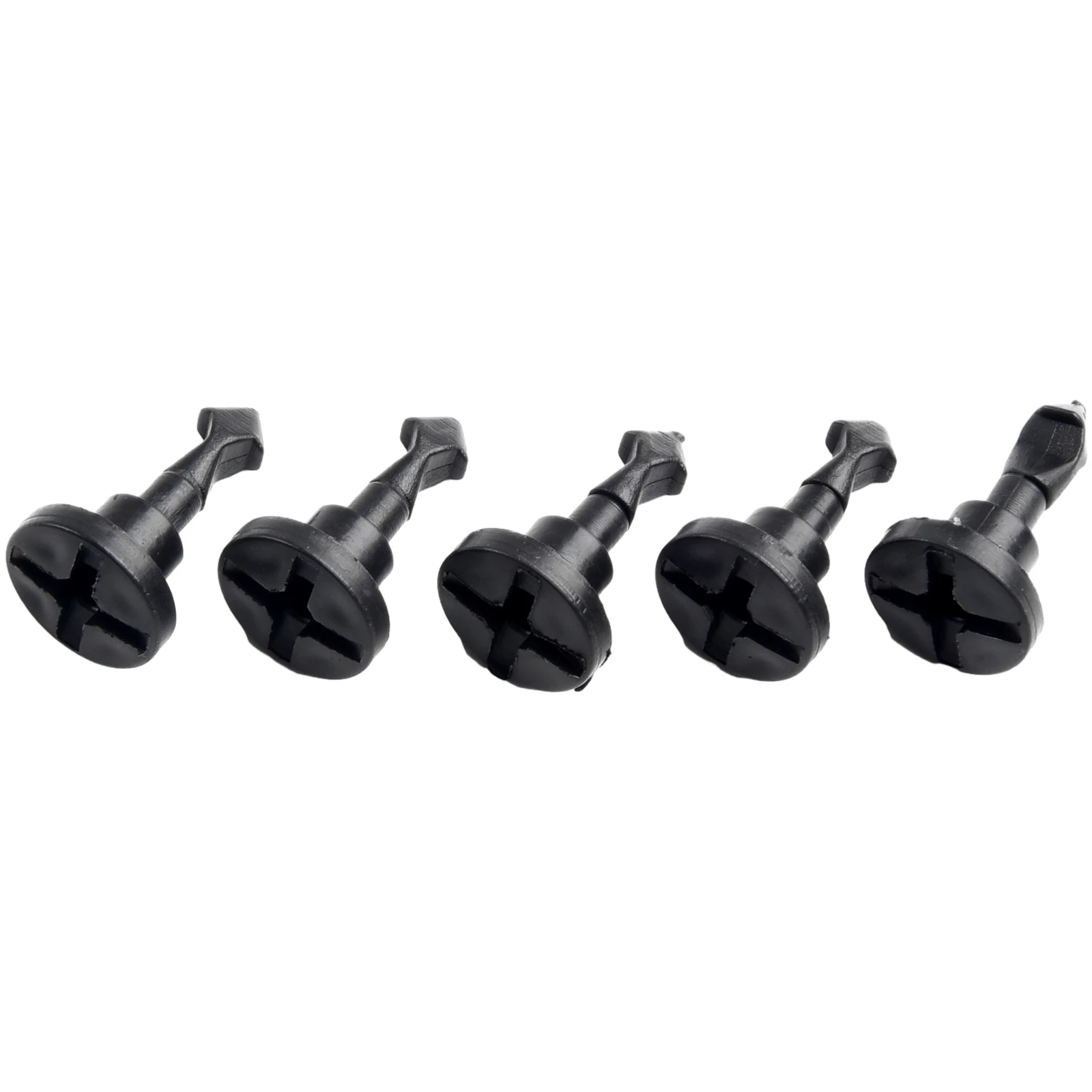 10x Engine Compartment Cover Plate Screw Clips Black Plastic Accessory For Cayenne 2003-2010 95557271000 955 572 710 00