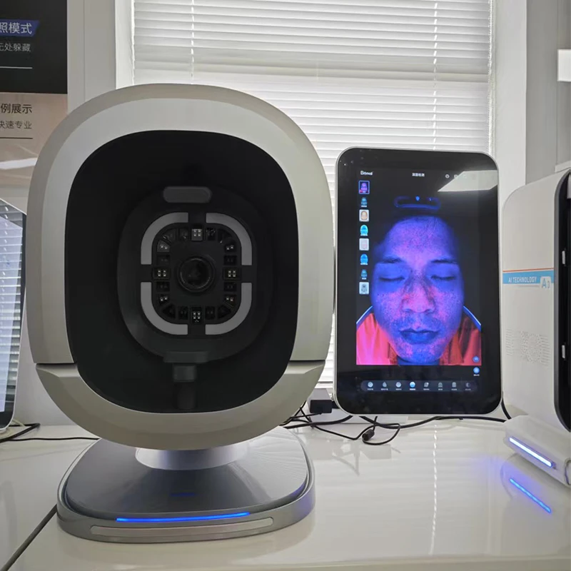 

STLF Professional 3D Analyzer Machine With 8 Spectrum Lights And 36MP For Salon Facial Diagnosis And Report