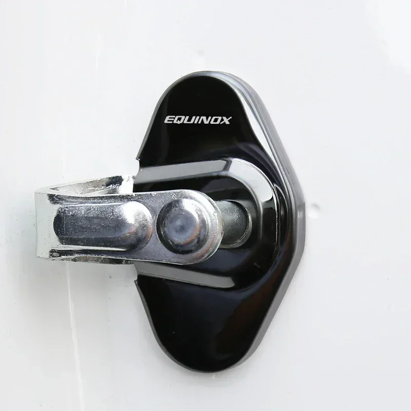 4PCS Stainless Steel Door Lock Cover for Chevrolet EQUINOX Logo Anti Rust Protect Case Interior Styling Auto Accessories - view 6