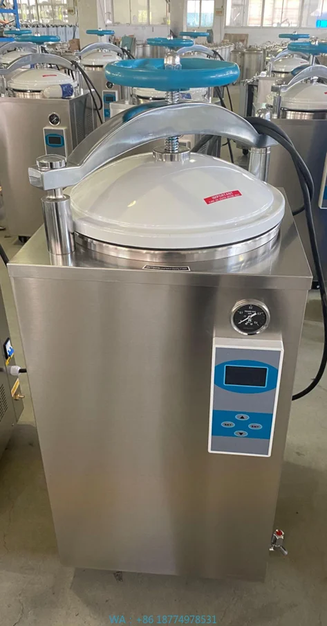 Macchina LS-100HD 100L Sterilizzatore verticale Autoclave dentale Sterilizzazione autoclave da laboratorio