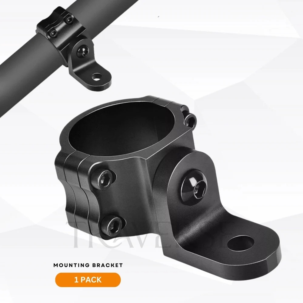 Soporte de montaje para UTV ATV RZR 4WD, barra de luz LED de látigo de 1,75 "a 2", jaula de barra rodante 360, 1 ud./2 uds. ° Giratorio