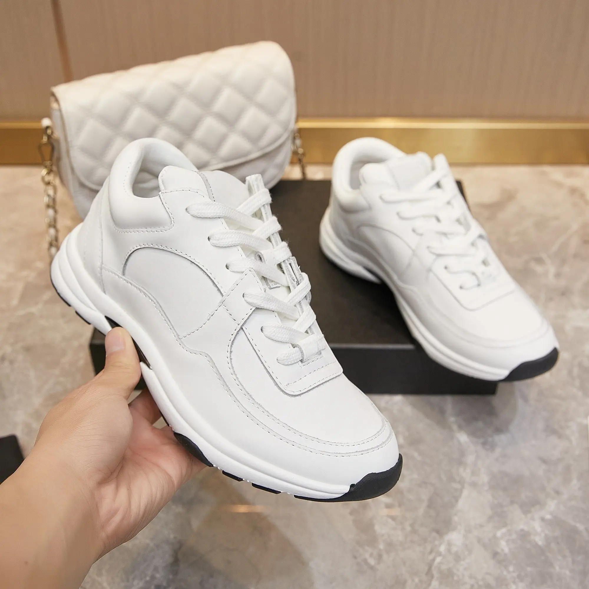 City‑Suburb‑Cross Unisex Board Skate Shoes Mixed‑Terrain Casual Skate Sneakers Tough Anti‑Wear Outsole Breathable Synthetic Upper Lace‑Up Couple Footwear For Suburban‑Trip Urban‑Shopping‑Combined‑Plans