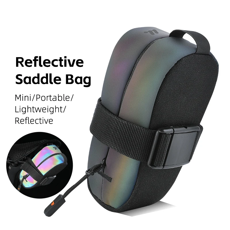 

Classic Mini Portable Bicycle Saddle Bag Shockproof Durable Fabric for Men Women Cycling Equipment Cycling Accessories