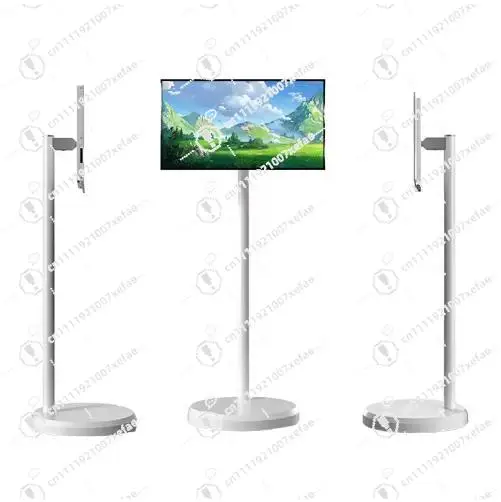 24 inch white smart LCD portable high definition touch screen LED backlight interface USB