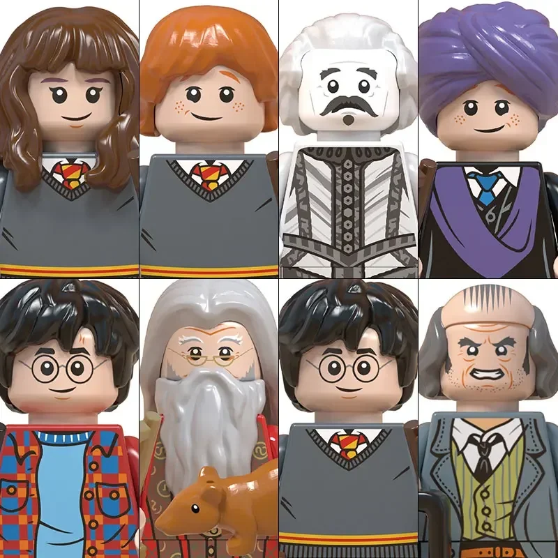 Harry Potter WM6040 WM6041 WM6042 Hermione Ron Building Blocks Bricks Dolls Mini Action Toy Figures Assemble Thanksgiving Gifts