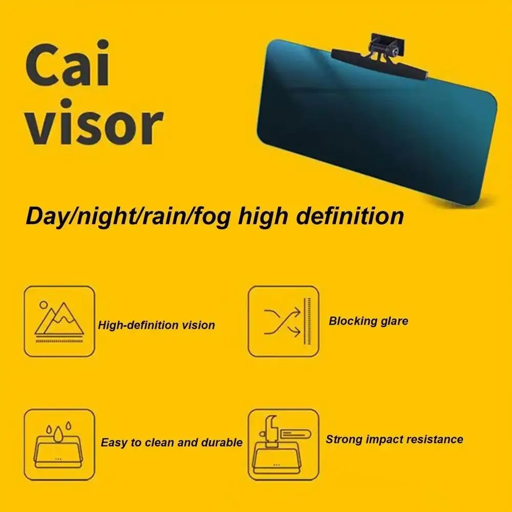 Versatile ABS Car Visor Extender 180° Rotation Anti-Glare Car Sun Blocker Adjustable Sun Visor Extension Vehicle