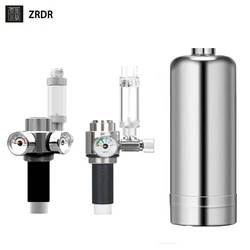 ZRDR Aquarium Generator Stainless Steel Constant Pressure Single Gauge/Pressure Double Gauge Valve Aquarium Equipment