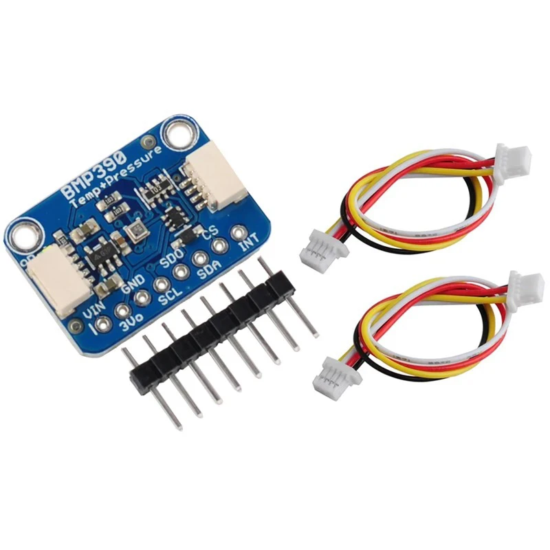 BMP390 Precision Altitude Barometric Pressure and Altimeter Sensor Breakout Upgrade of BMP280 BMP388 for Arduino with Pin Header