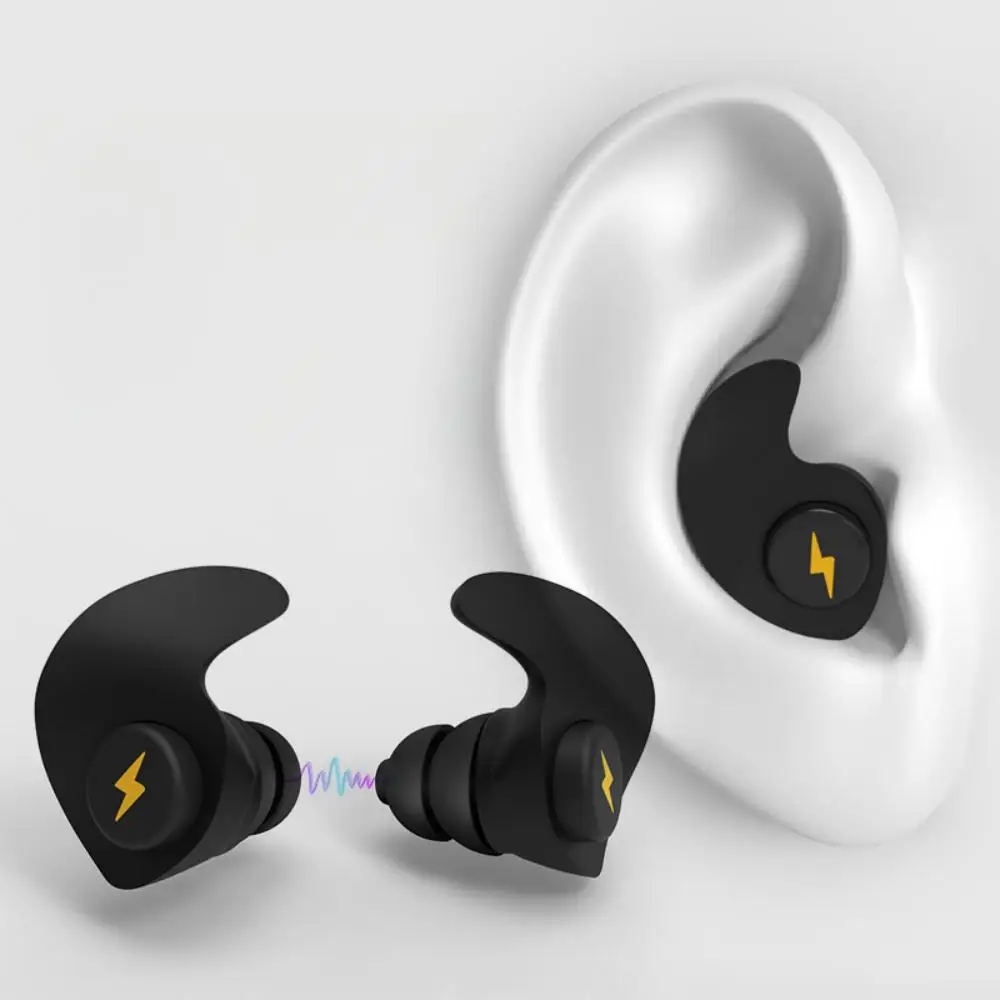 Noise-cancelling Sponge Earplugs Mute Sleep Soundproof Earplugs Separate Assembly Waterproof Silicone Earplugs Security