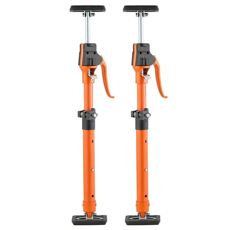 

Steel Telescopic Prop 18.9-29.5 Inch 2-Pack For Cabinet Installation Drywall Placement Cargo Securing, Adjustable 3rd Hand System 220 lbs Capacity Heavy Duty Metal Lifting Tool Kit Load Support Extension Rods