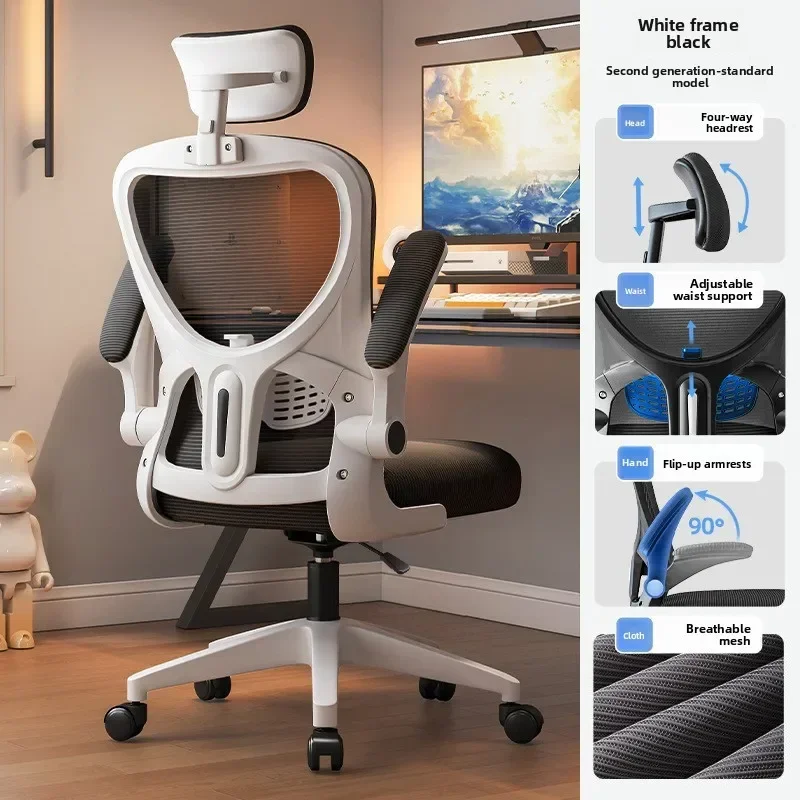 Factory Multi-functional New Office Chair Computer Chair Ergonomic Office Chair Student Dormitory Study Chair Chair