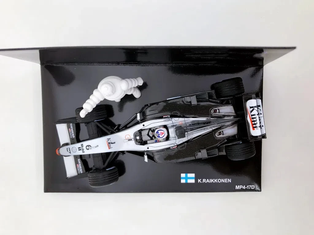 Minichamps 1:43 F1 2003 MP4-17D Raikkonen symulacja edycja limitowana żywica metal statyczny model samochodu zabawka prezent