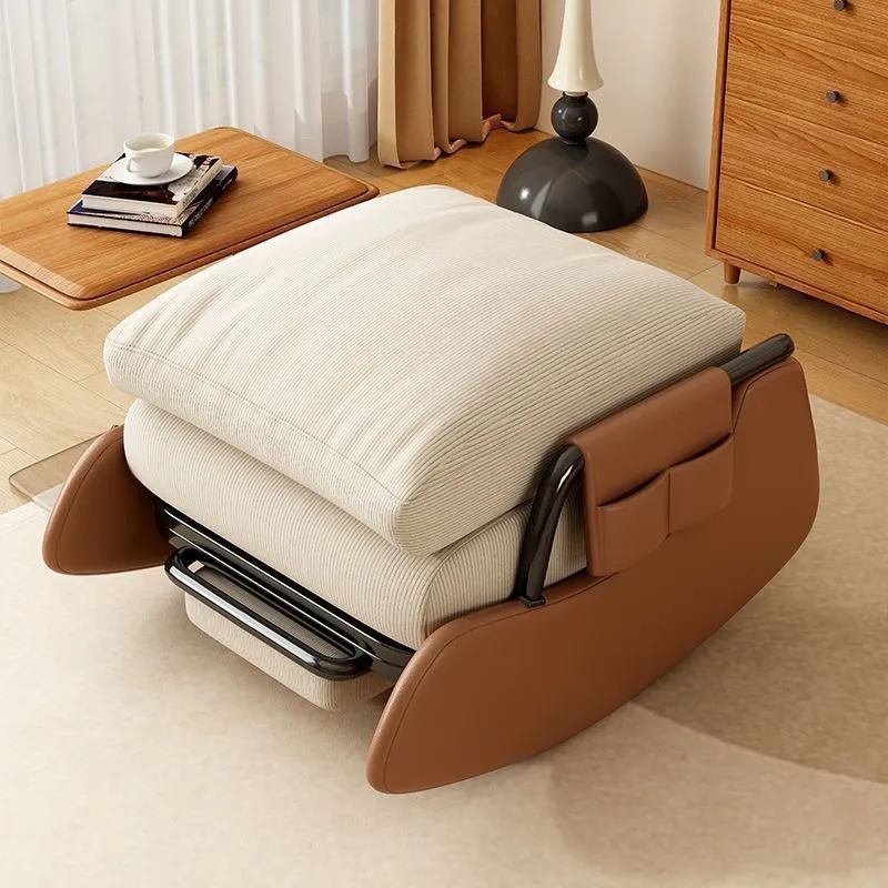 

Sofa Lounge Chair Lazy Sofa Indoor Single Sofa Household Chair Available For Sitting Lying Small Rocking Chair Living Room Sofas