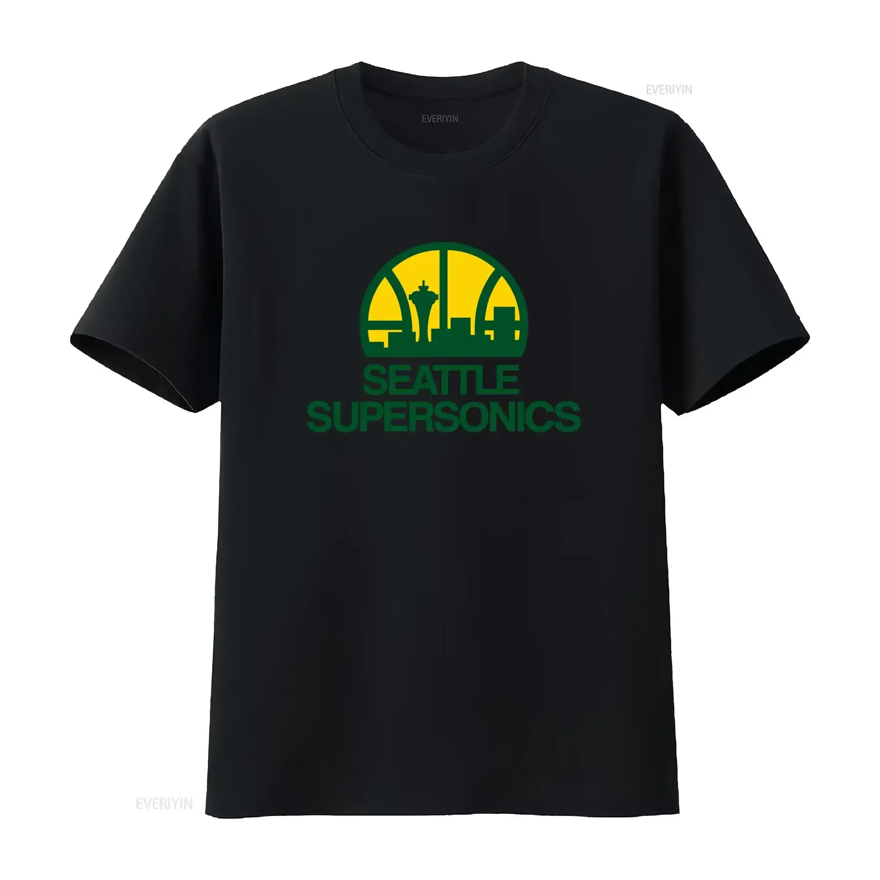Seattle Supersonics Retro T Shirt for Sizes S 5XL vintage Washed Comfortable designer clothes Stylish Top For Everyday Wear