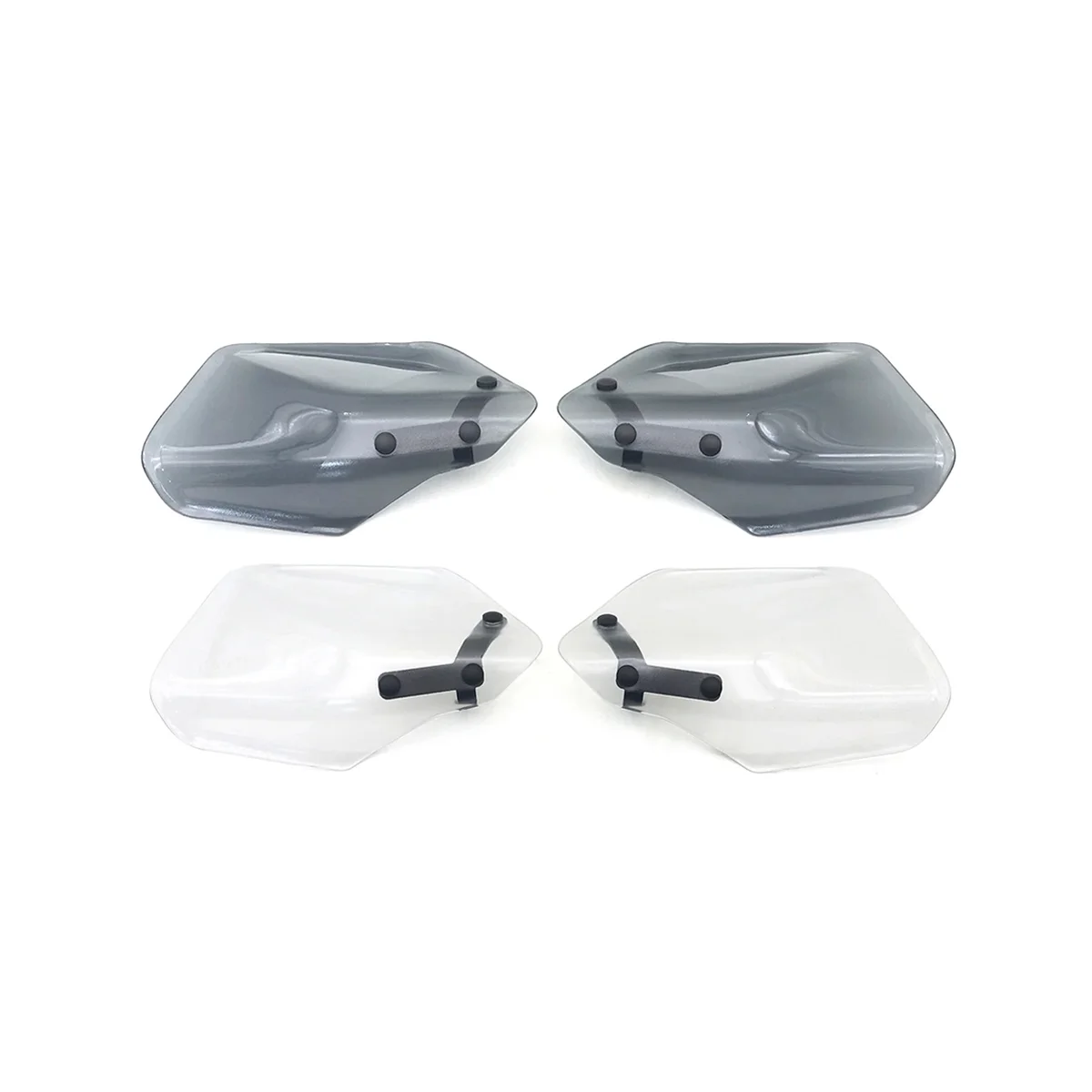 Motorcycle Accessories Handguards Shield Hand Guard Protector Windshield for 350 NSS350(Smoke Gray)