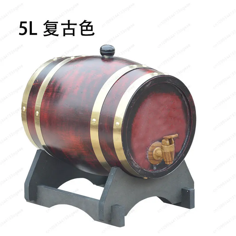 Oak barrels Empty barrels Horizontal vertical household barrels Baijiu beer, red wine, wine Self-brewing