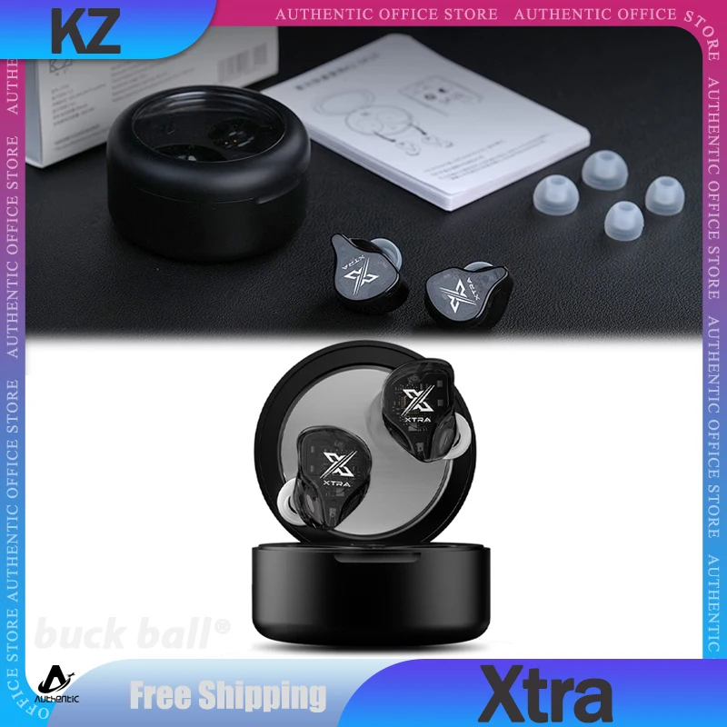 

KZ Xtra Esports Gaming Earphone Bluetooth Earphones Active Noise Reduction Headphones Bluetooth Wireless Headset TWS Earphones