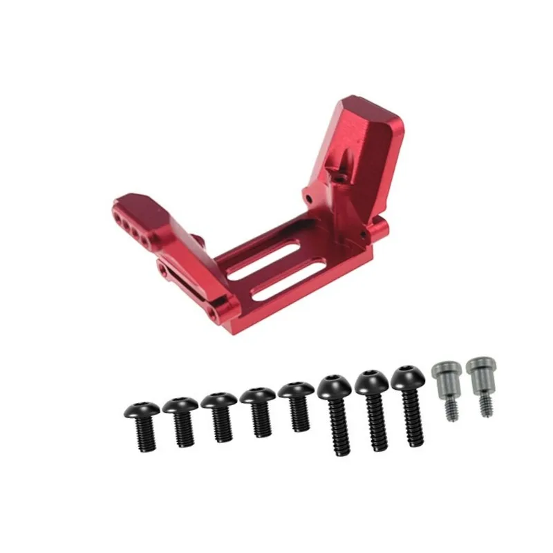 Suitable for MJX 1/18 H18P RC Car Metal Reinforced Shock Absorber Bracket with Metal Receiver Compartment Upgrade Kit