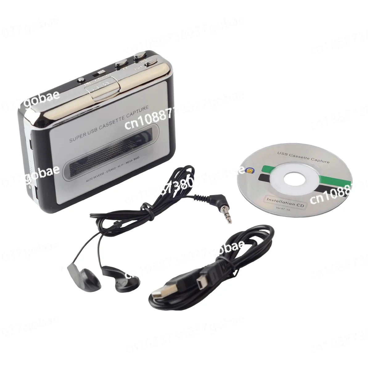 Foreign Trade Hot-selling Portable Cassette Machine Tape To MP3 Cassette To MP3