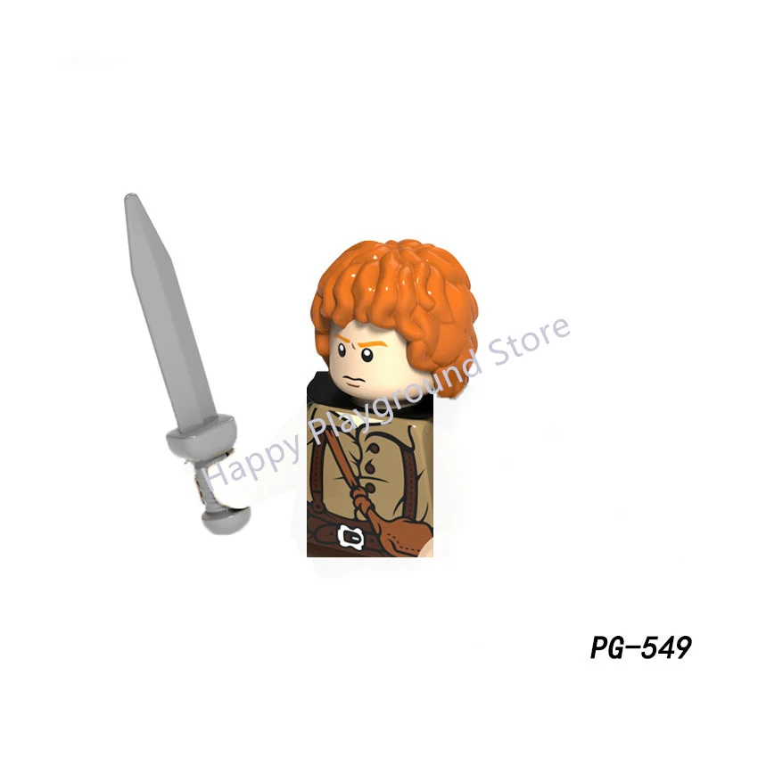 Nieuwe Lord of the Rings Minifiguur Model Elfen Orcs Leger Gandalf Saruman Game of Thrones Actiefiguur Bouwstenen Kinderspeelgoed Cadeaus