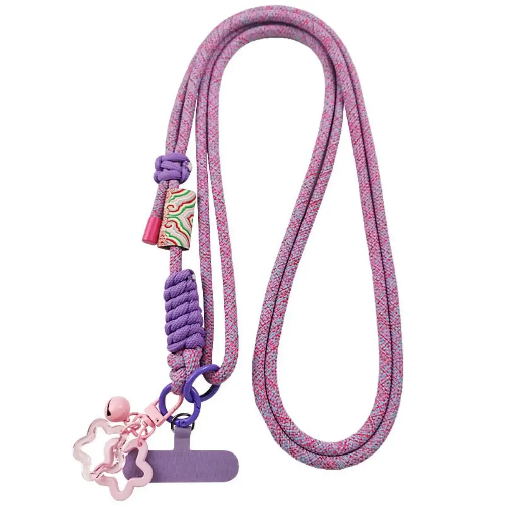 

Chain Rope Mobile Phone Back Clip Holder Auspicious Cloud Pattern Back Clamp Phone Back Clip Bracket Adjustable Bowknot