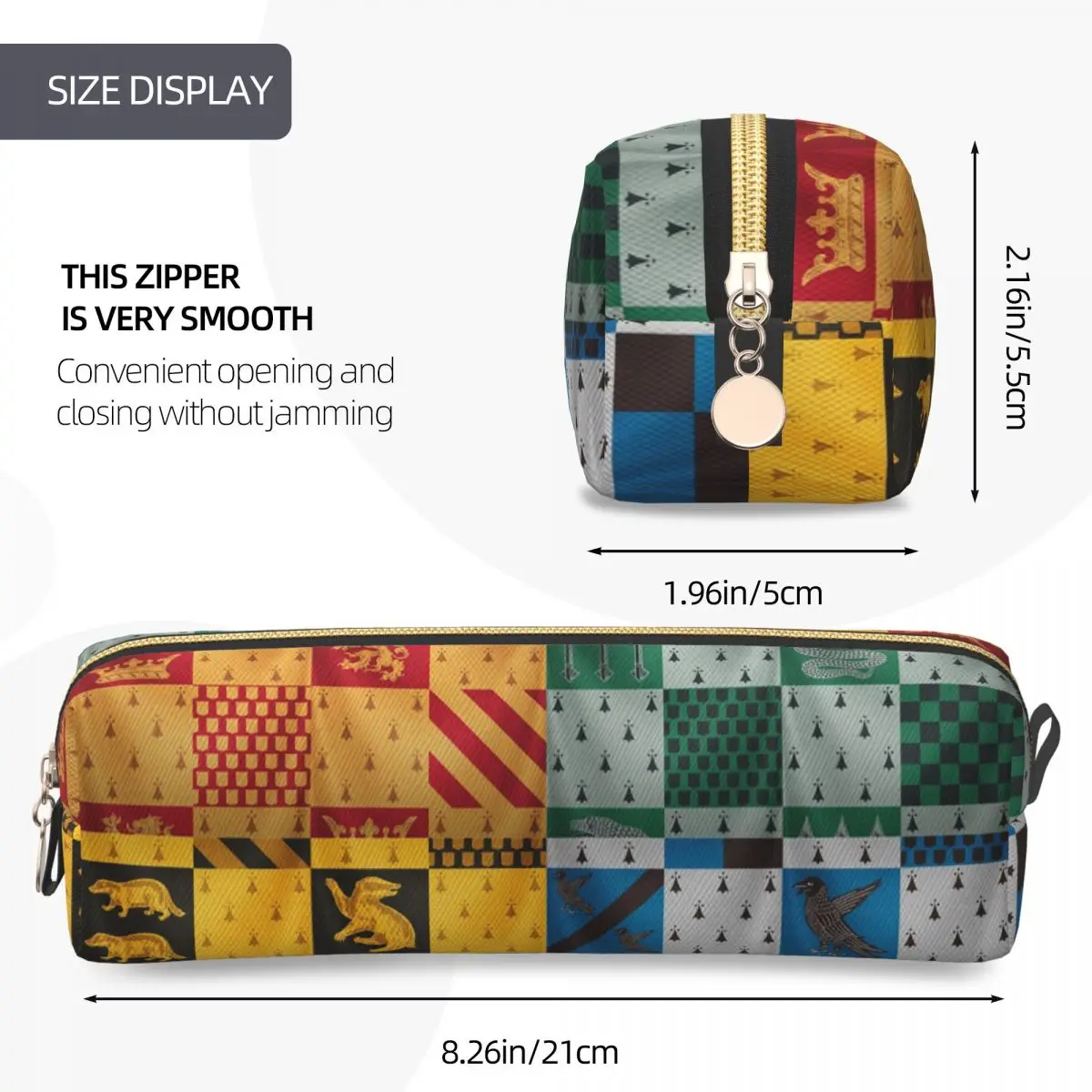 Волшебный волшебник, палочка, пенал, ручка для студентов, большие сумки для хранения, школьные принадлежности, канцелярские принадлежности на молнии