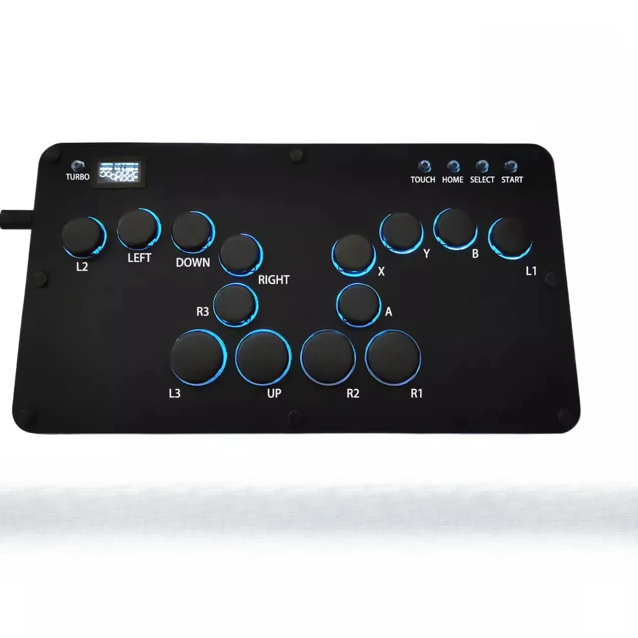 لوحة مفاتيح ألعاب إيقاعية 14 مفتاح سلكية قابلة للتبديل السريع لوحة مفاتيح RGB مخصصة وحدة تحكم ألعاب الموسيقى لملحقات ألعاب OSU DJMAX Malody